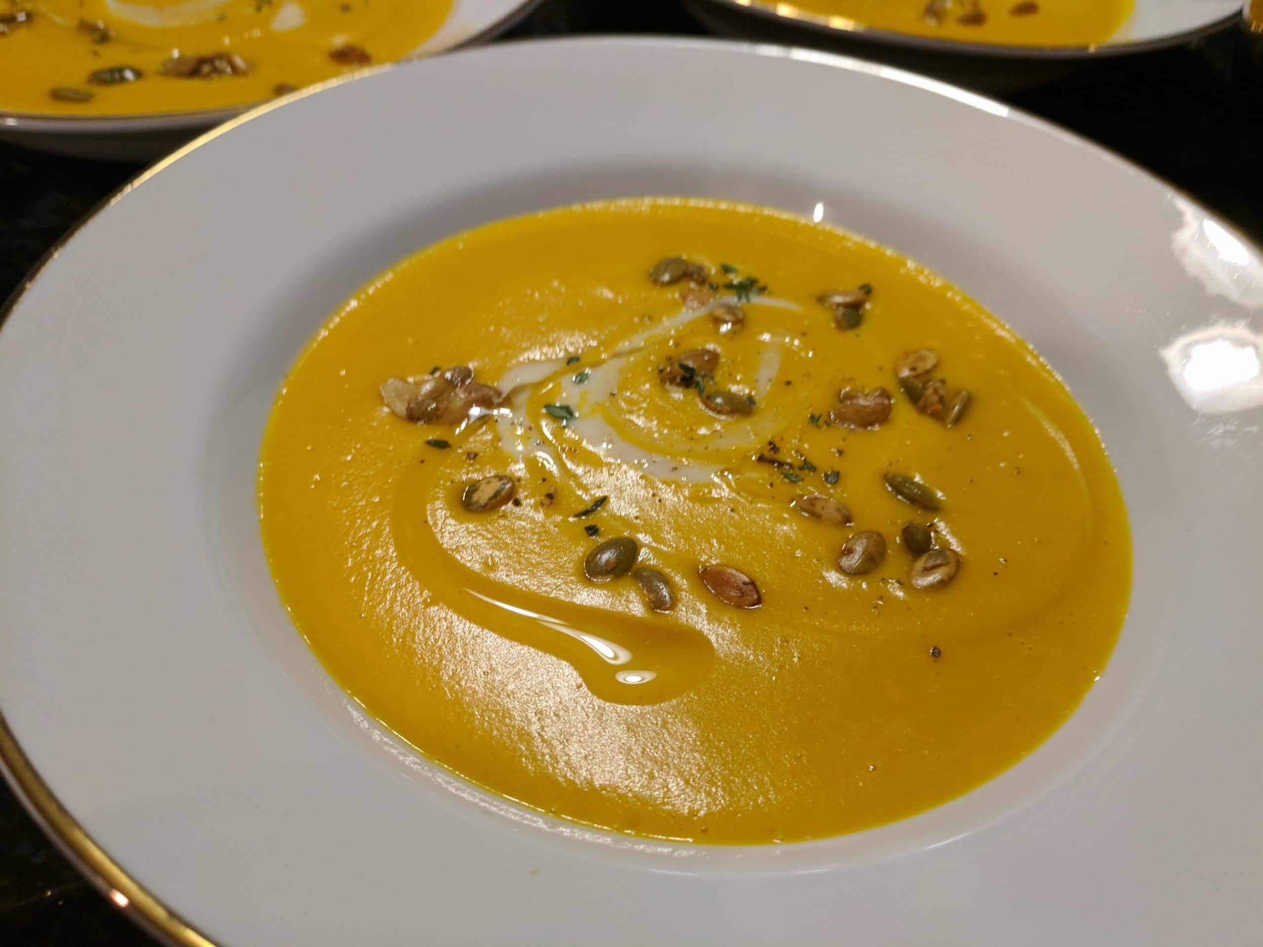 Spooktacular Curried Pumpkin Soup