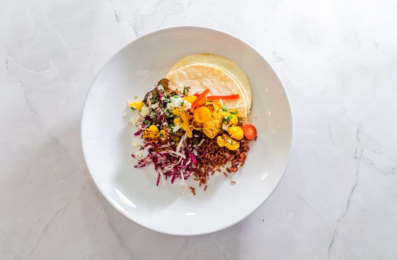 Yellow Cauliflower Tacos