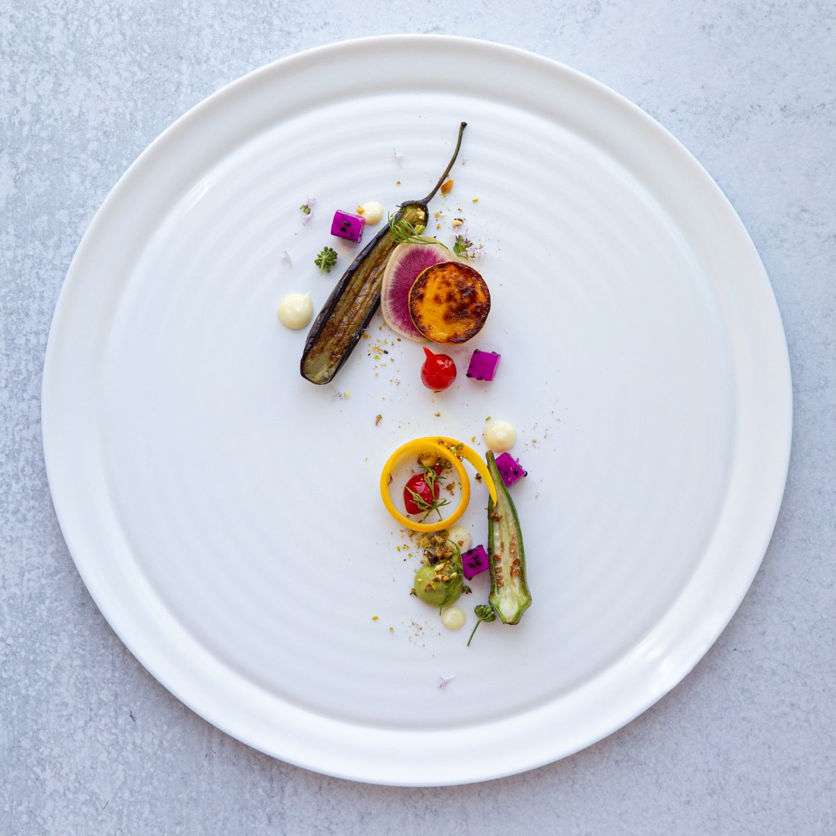 Down to Earth Cuisine plated dish