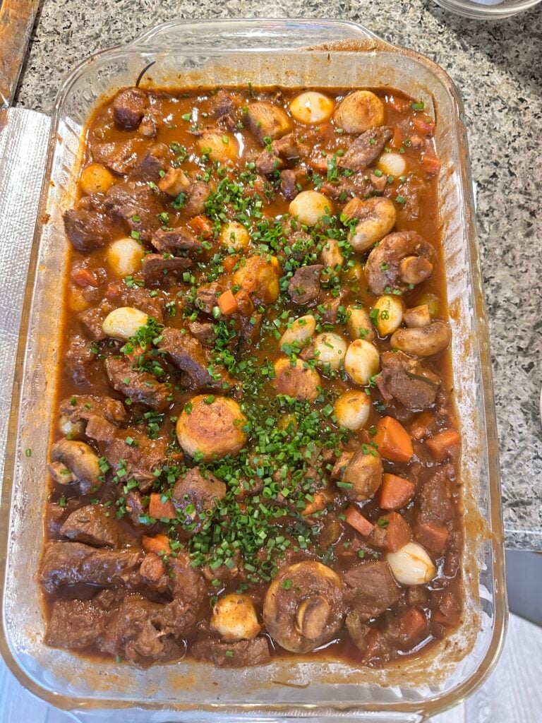 Beef Bourguinon