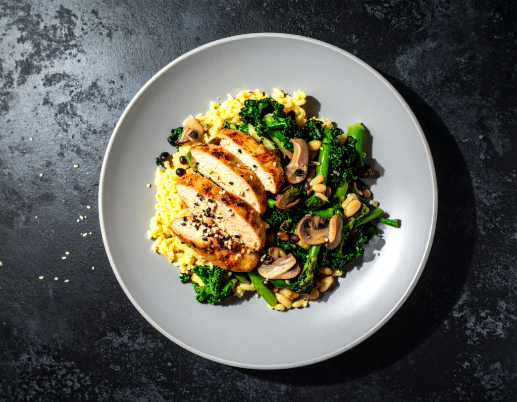Chicken Marsala Orzo