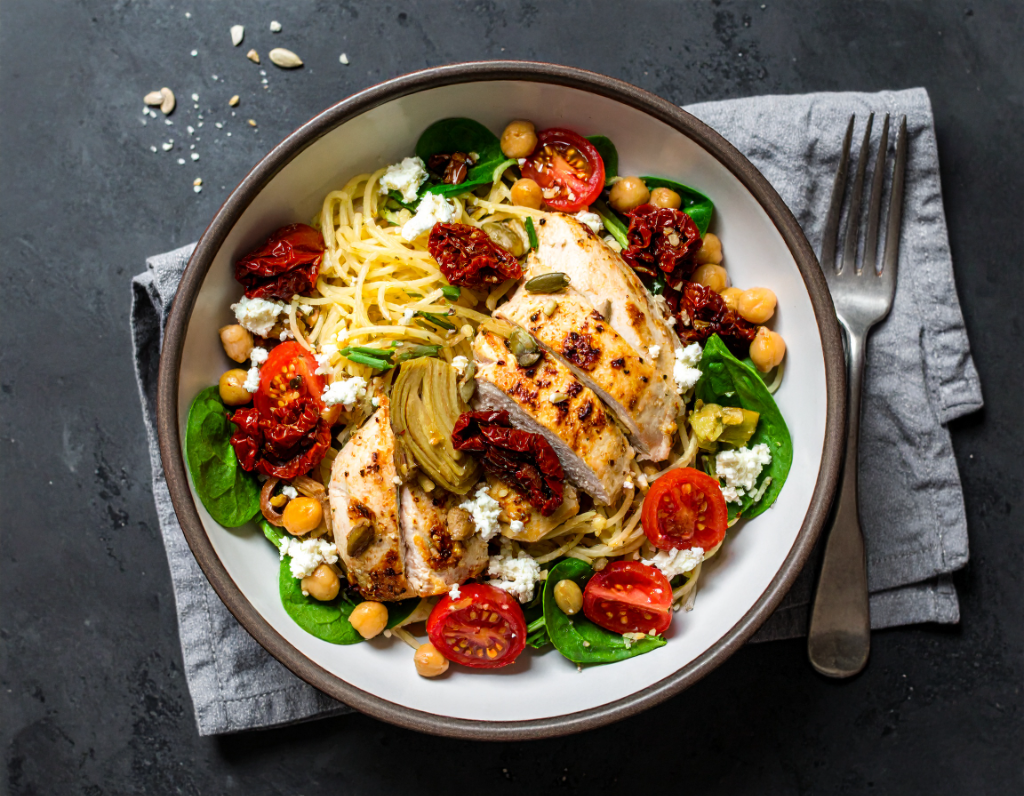 Chicken with Artichokes & Sundried Tomatoes