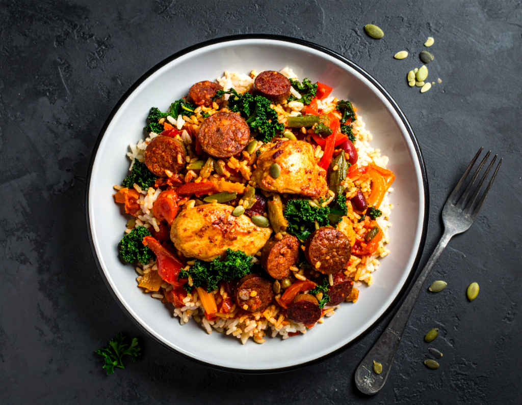 Chicken & Sausage Jambalaya