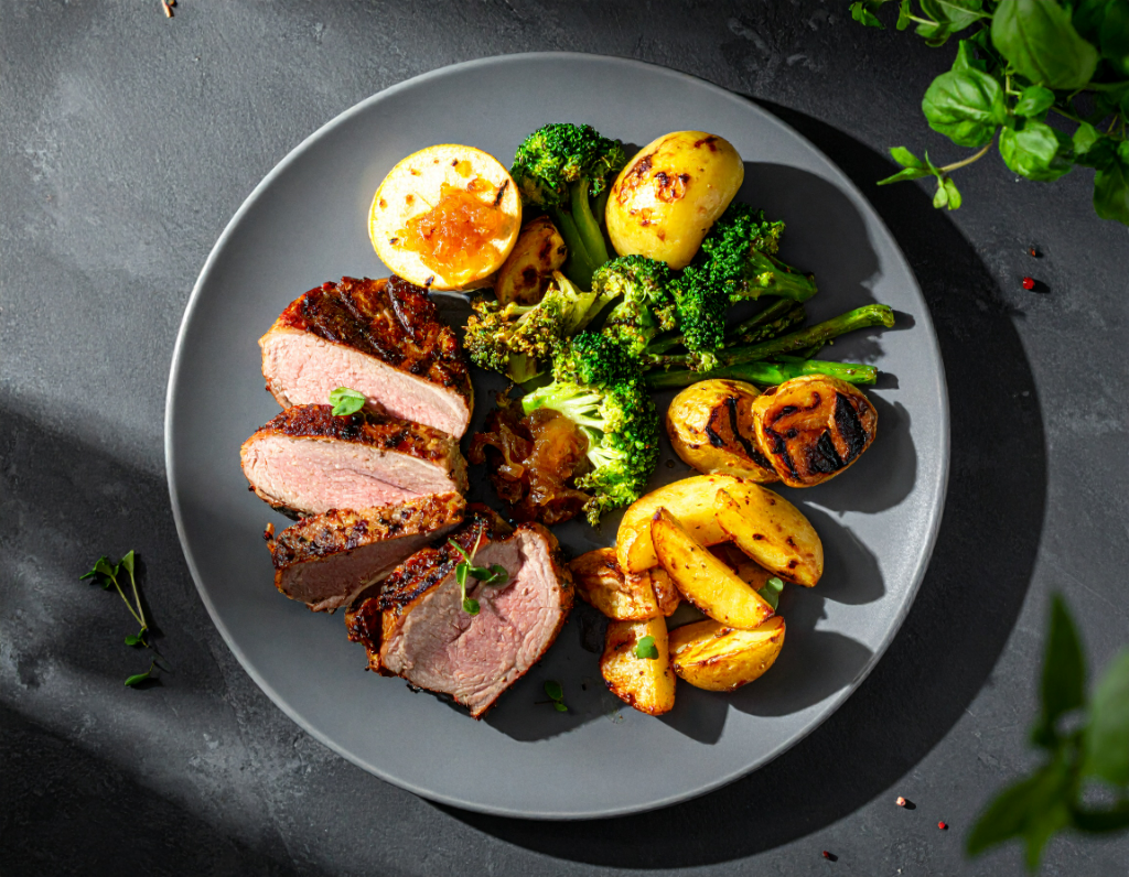 Grilled Pork Tenderloin Medallions