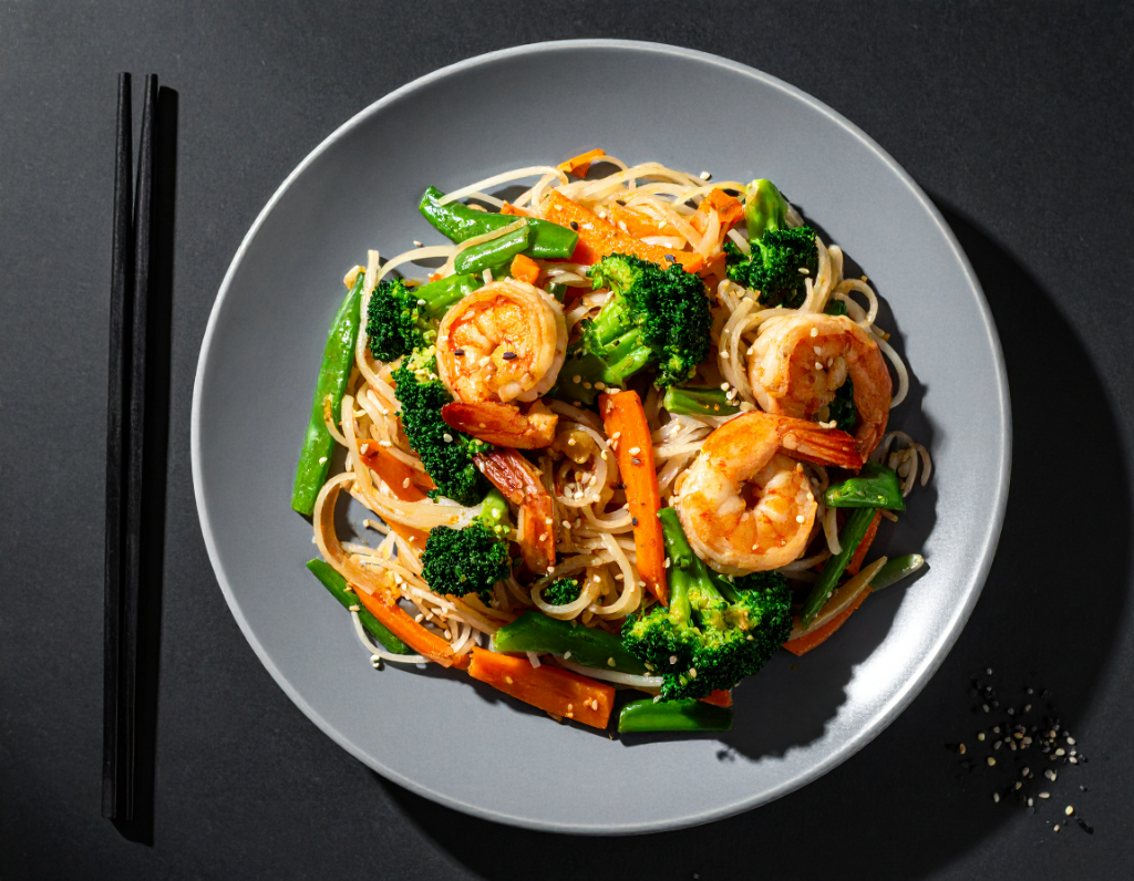 Shrimp Pad See Ew