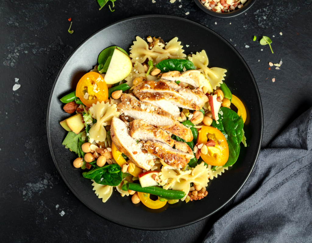 Chicken Caesar Pasta Salad