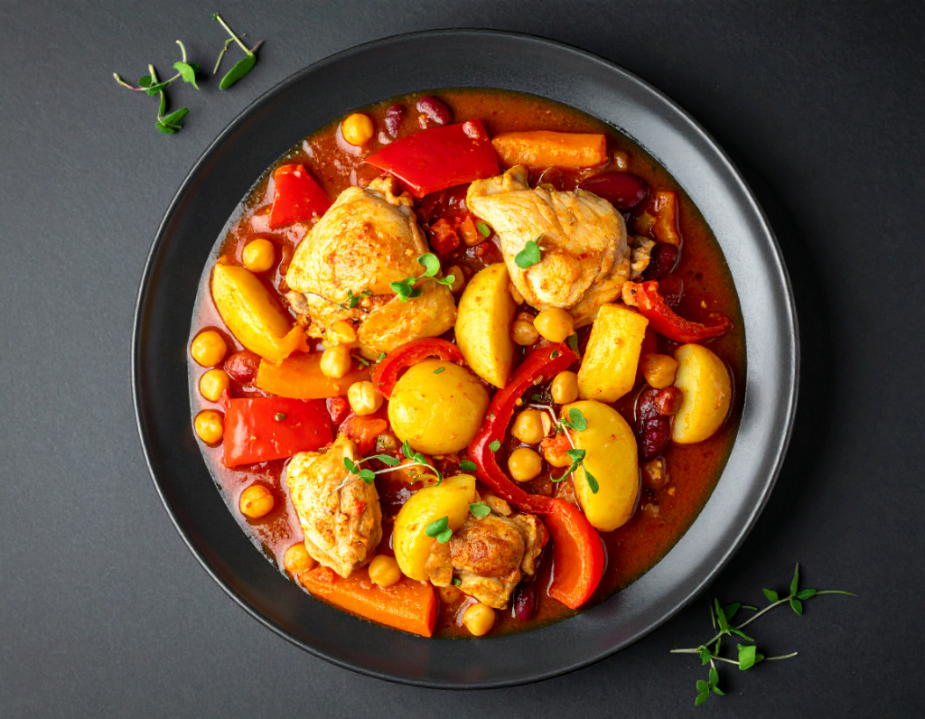 Spanish Chicken And Potato Stew