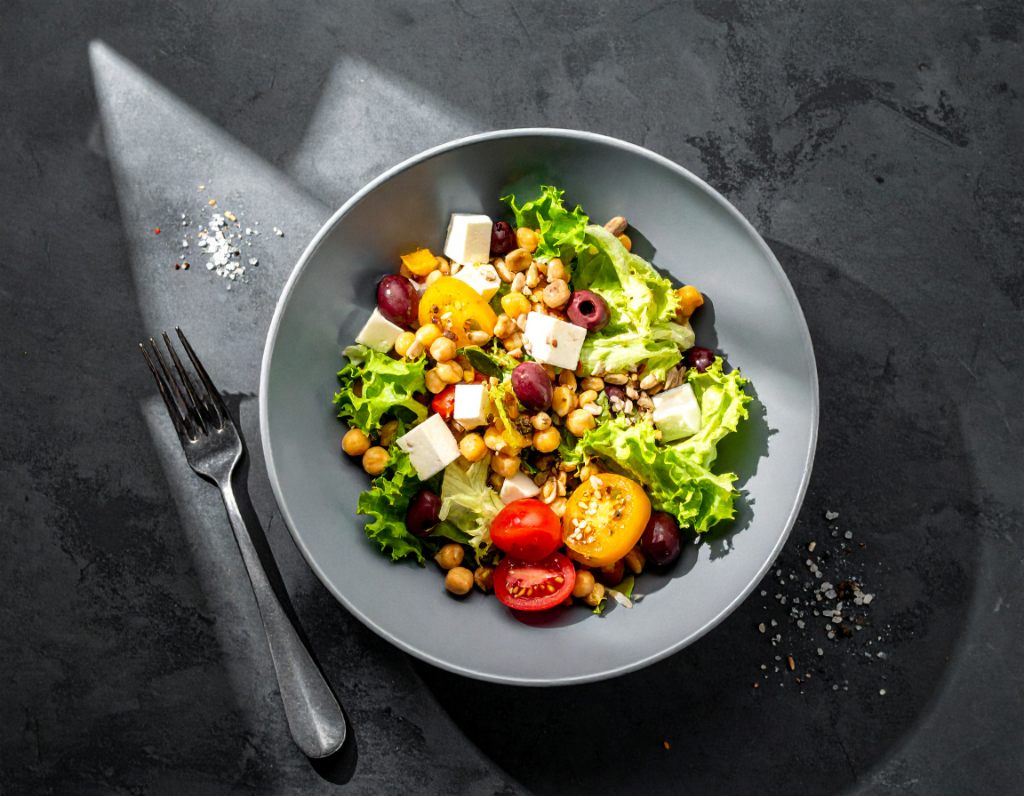 Vegetarian Italian Chopped Salad