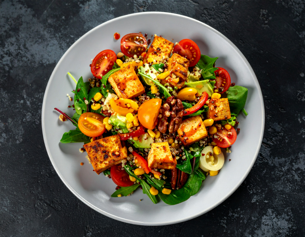 Cajun Tofu Salad