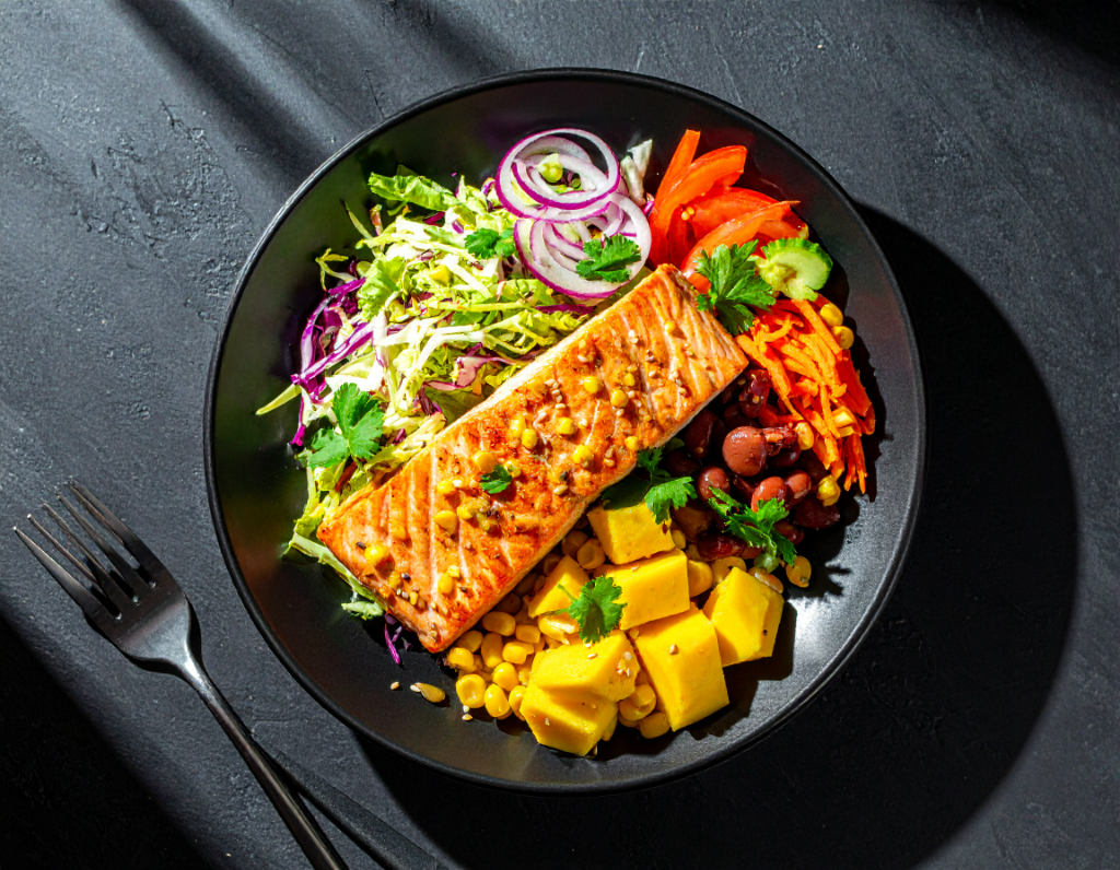 Caribbean Style Salmon Salad