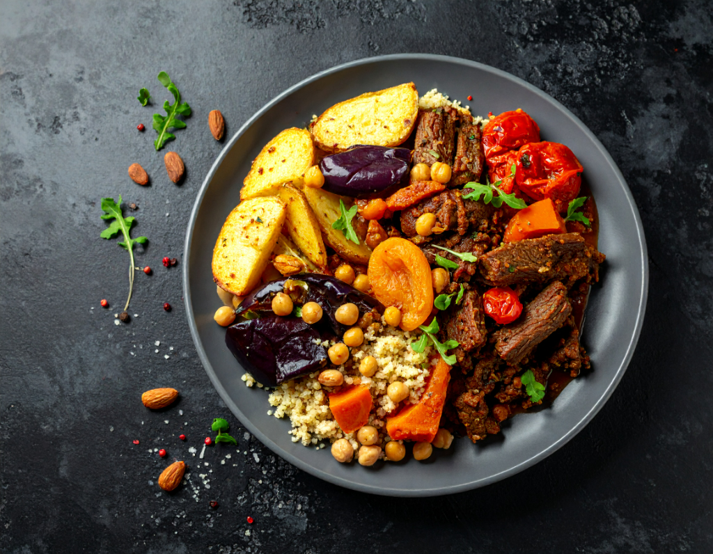 Plant Based Beef Tagine