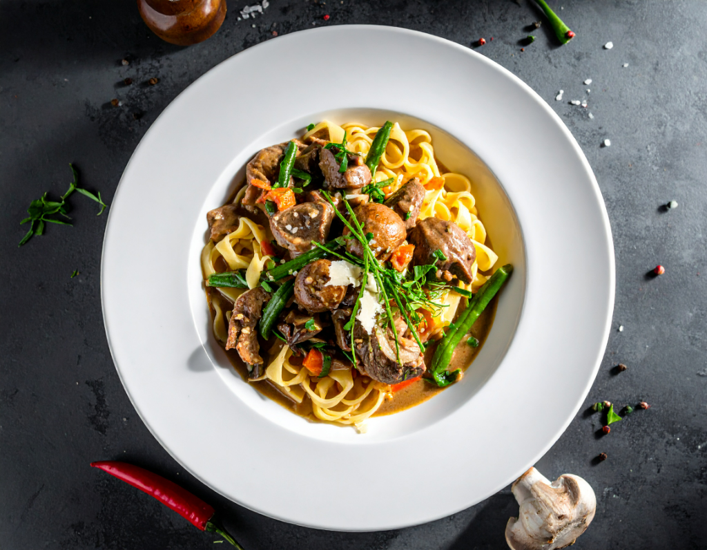 Beef Stroganoff
