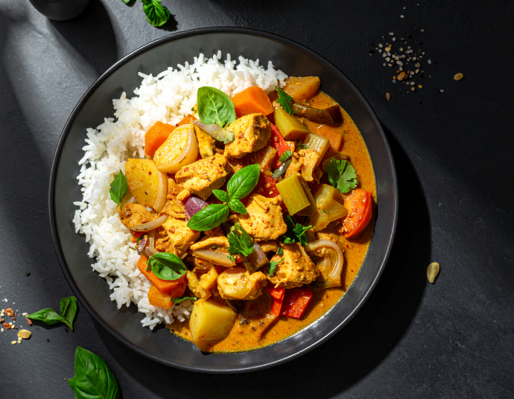 Chicken Coconut Curry Stew
