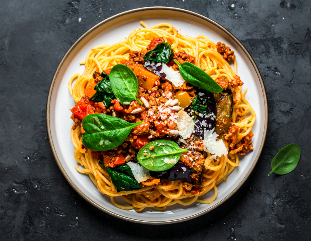 Sunday Plant-Based "Beef" Bolognese